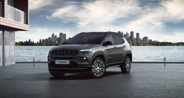 JEEP Compass Grigio scuro / Tetto nero metallizzato