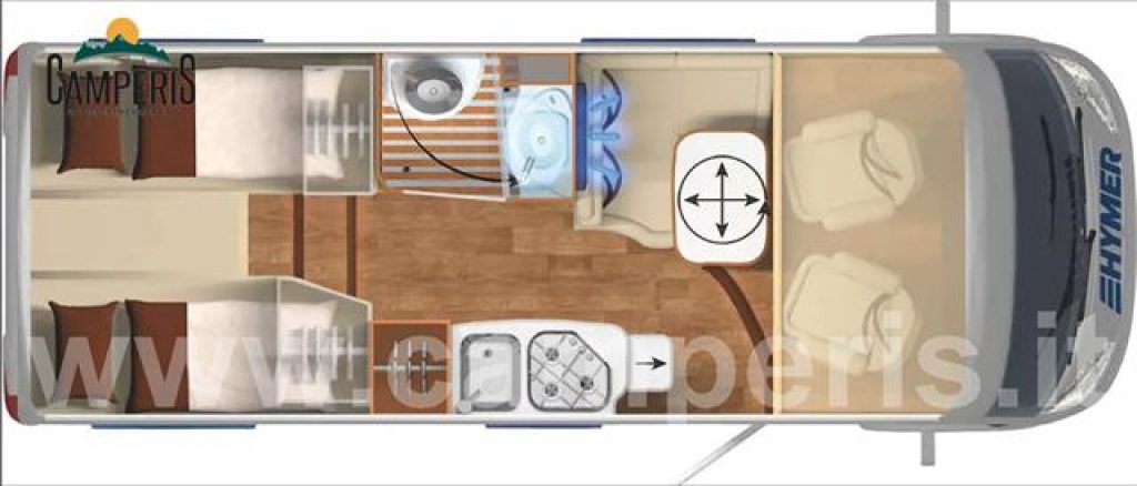 HYMER EXSIS I 474 - VERSIONE CAMPERIS