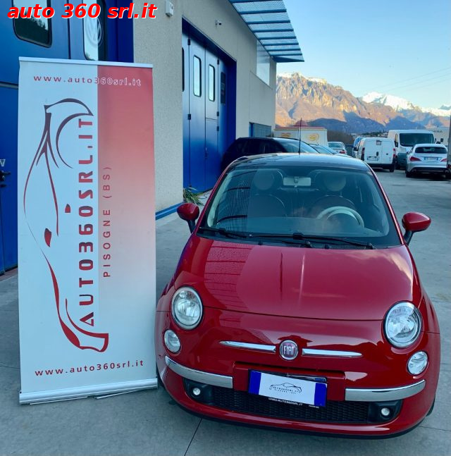 FIAT 500 Rosso pastello