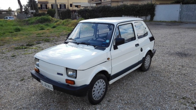 FIAT 126 Bianco pastello