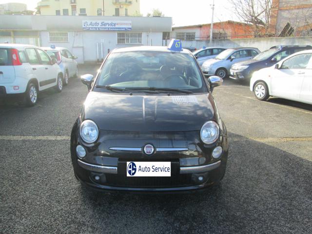 FIAT 500 Nero pastello