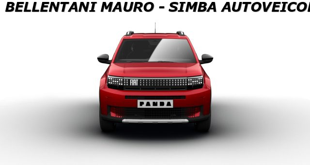 FIAT Panda Rosso pastello