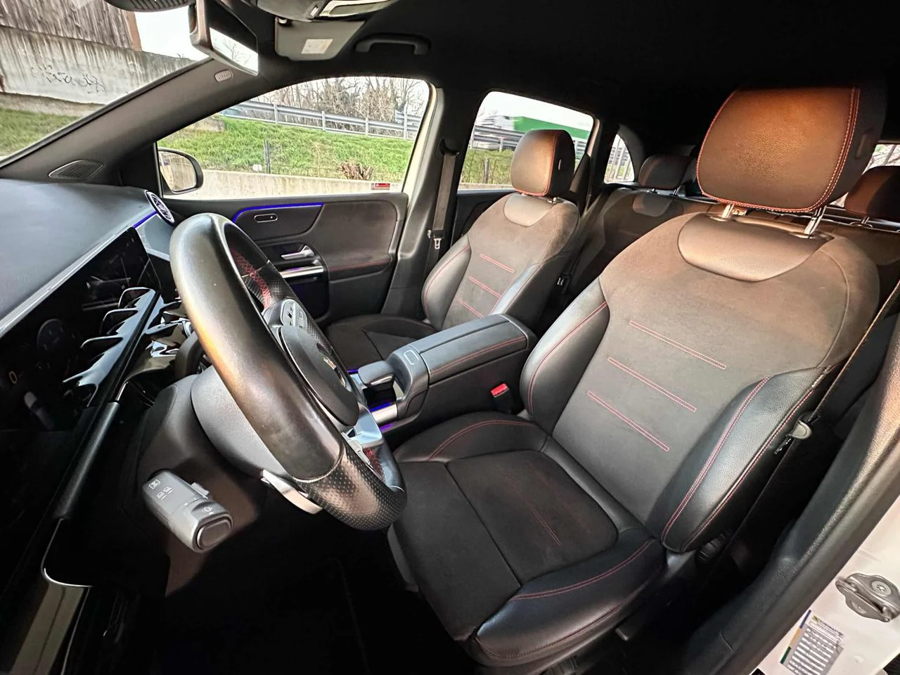 MERCEDES-BENZ B 180 Automatic AMG LINE CERCHI AMG 18 CAMB. AUT OK NEOP - 35