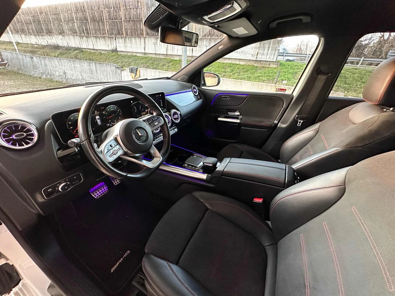 MERCEDES-BENZ B 180 Automatic AMG LINE CERCHI AMG 18 CAMB. AUT OK NEOP - 36