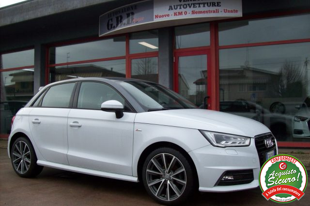 AUDI A1 Bianco e Argento metallizzato