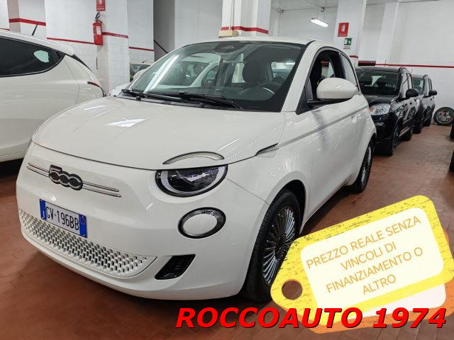 FIAT 500e Bianco pastello