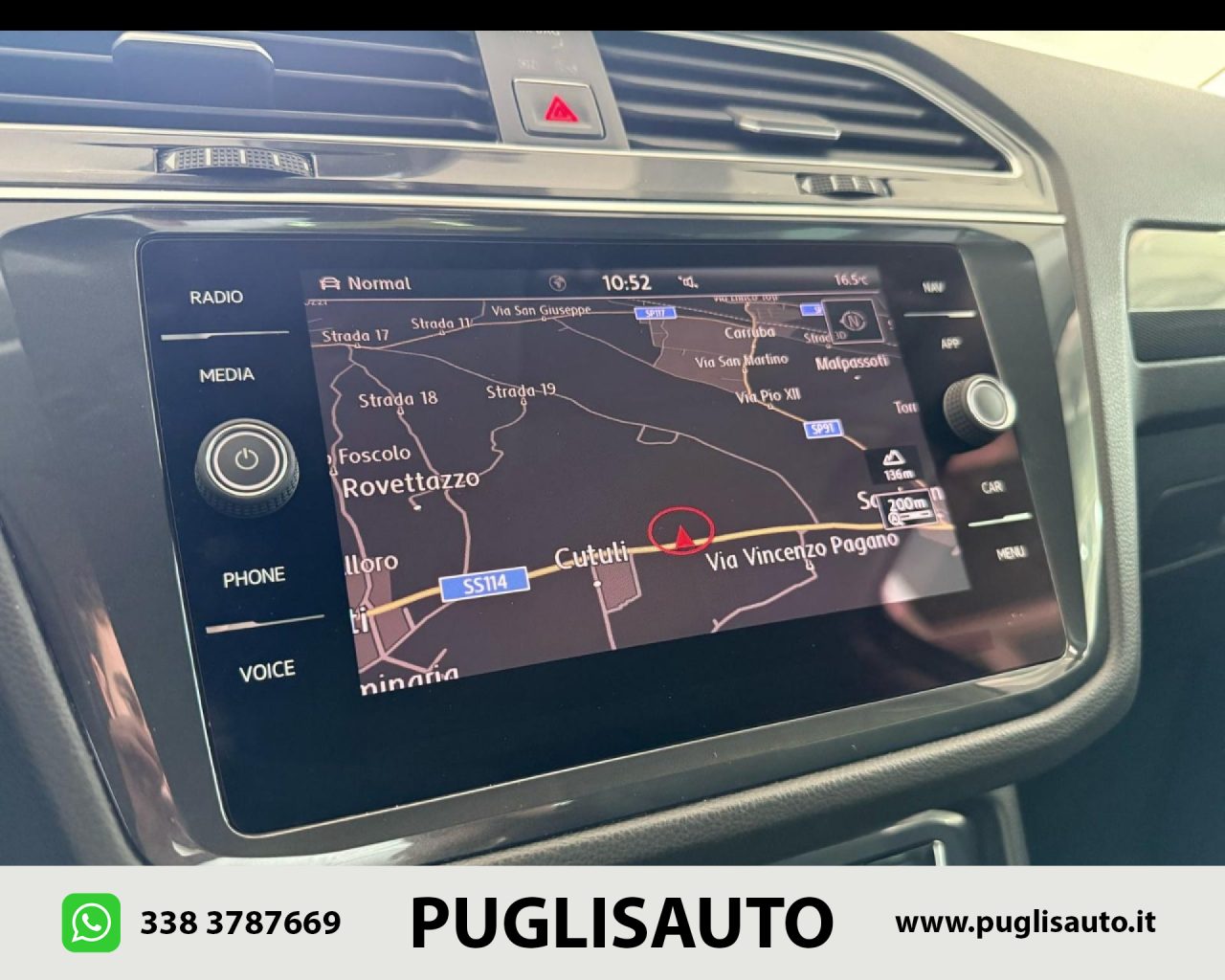 VOLKSWAGEN Tiguan 2.0 TDI 190 CV SCR DSG 4MOTION Advanced BMT - 11