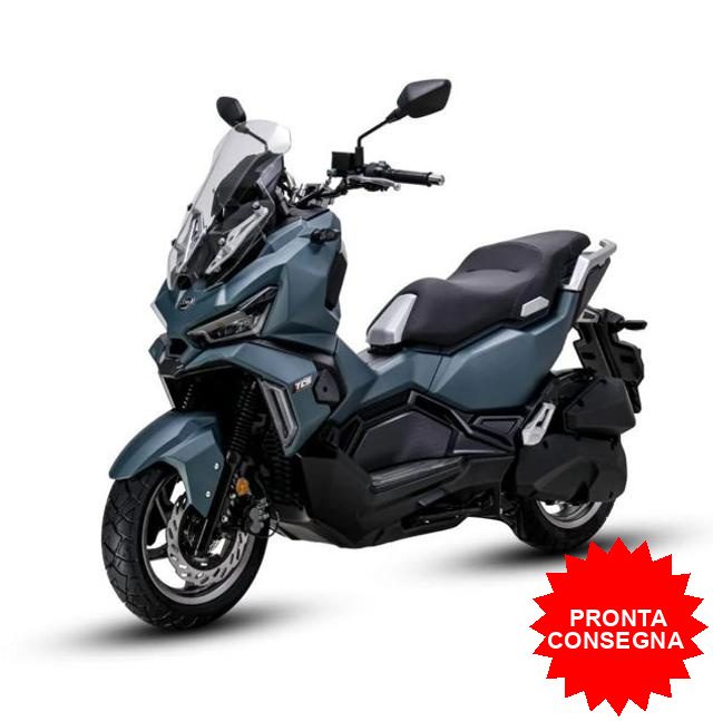 SYM ADX 125 verde petrolio opaco metallizzato