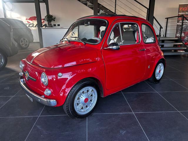 FIAT 500 Rosso pastello