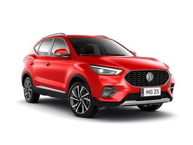 MG ZS Rosso metallizzato