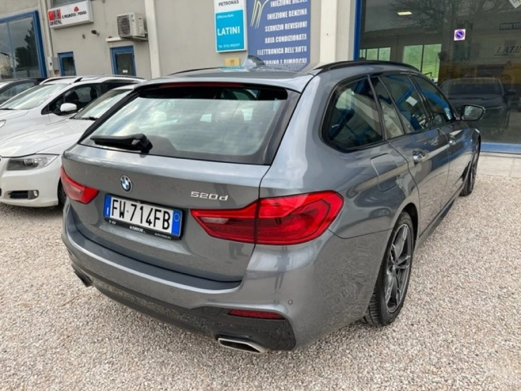 BMW 520 d aut. Touring Msport + GANCIO TRAINO - 7