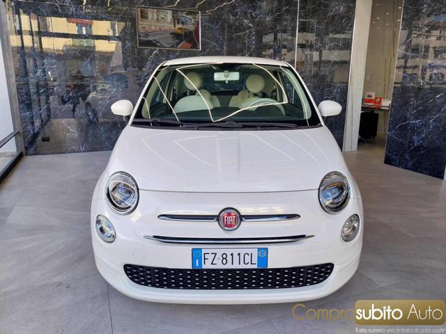FIAT 500 White pastel