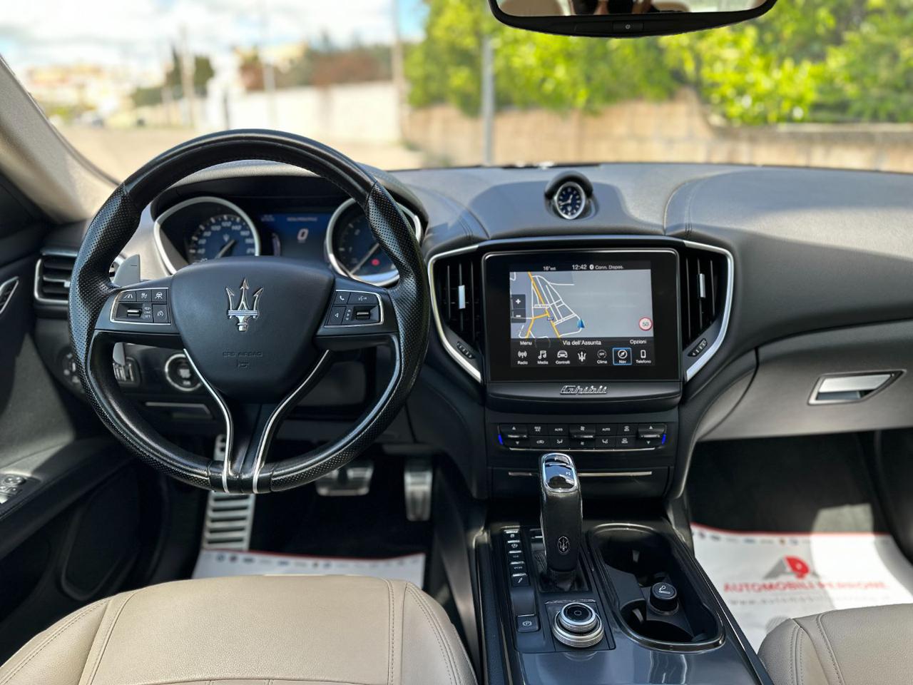 MASERATI Ghibli V6 Diesel 250cv GranSport (Tetto/APP/Navi/Led) - 50