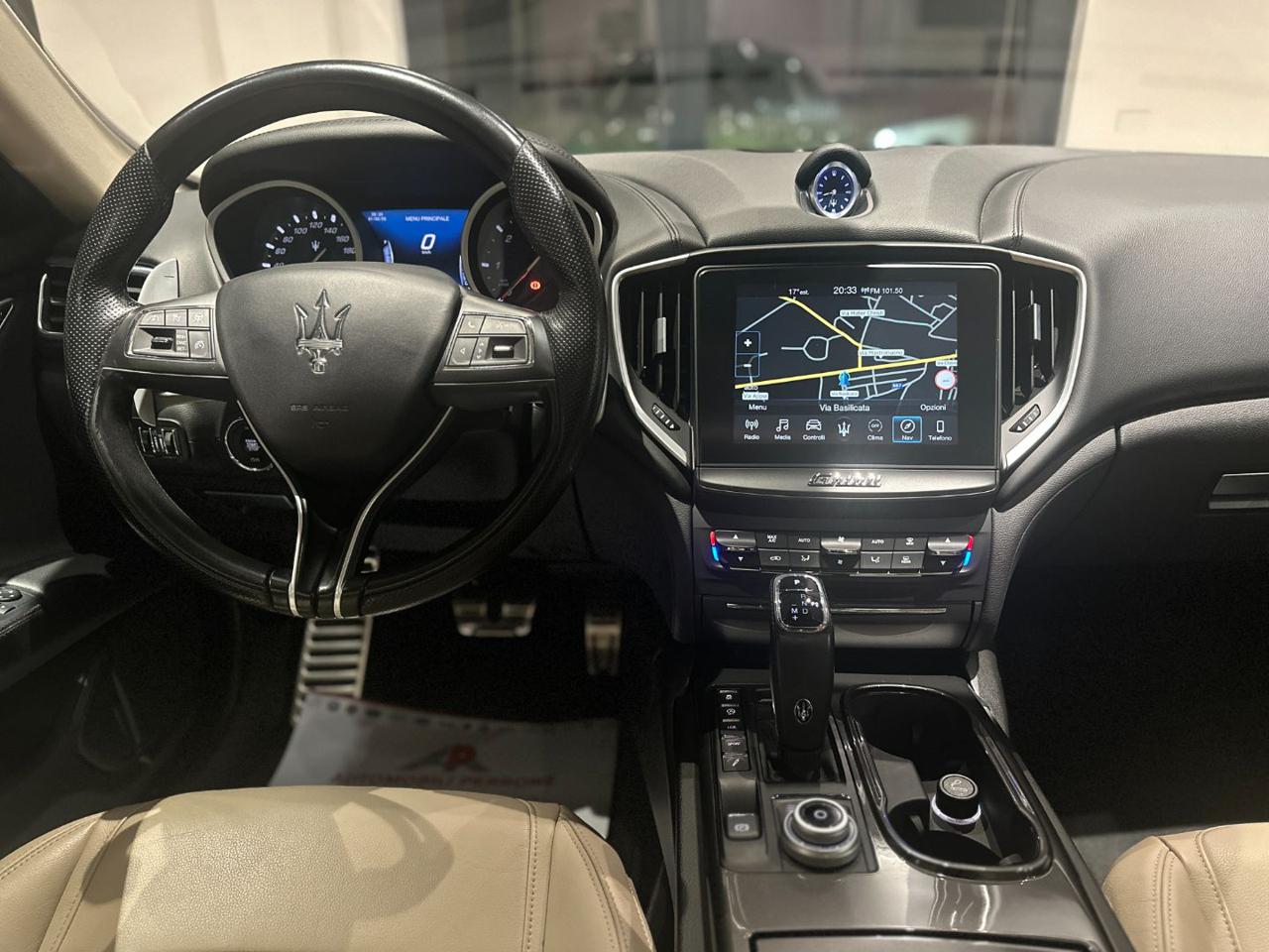 MASERATI Ghibli V6 Diesel 250cv GranSport (Tetto/APP/Navi/Led) - 8