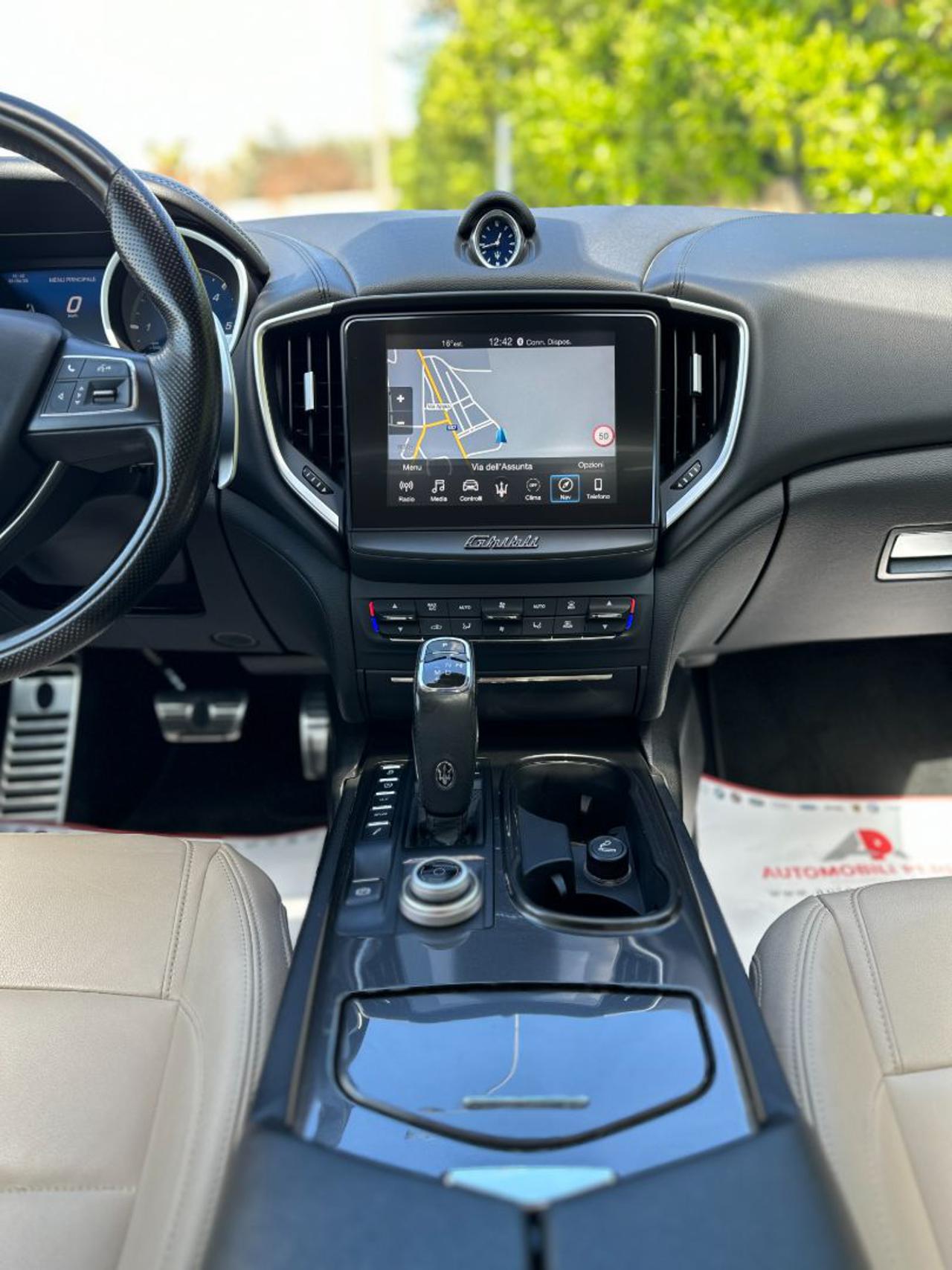 MASERATI Ghibli V6 Diesel 250cv GranSport (Tetto/APP/Navi/Led) - 51