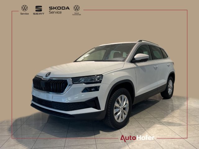 SKODA Karoq Weiß pastell