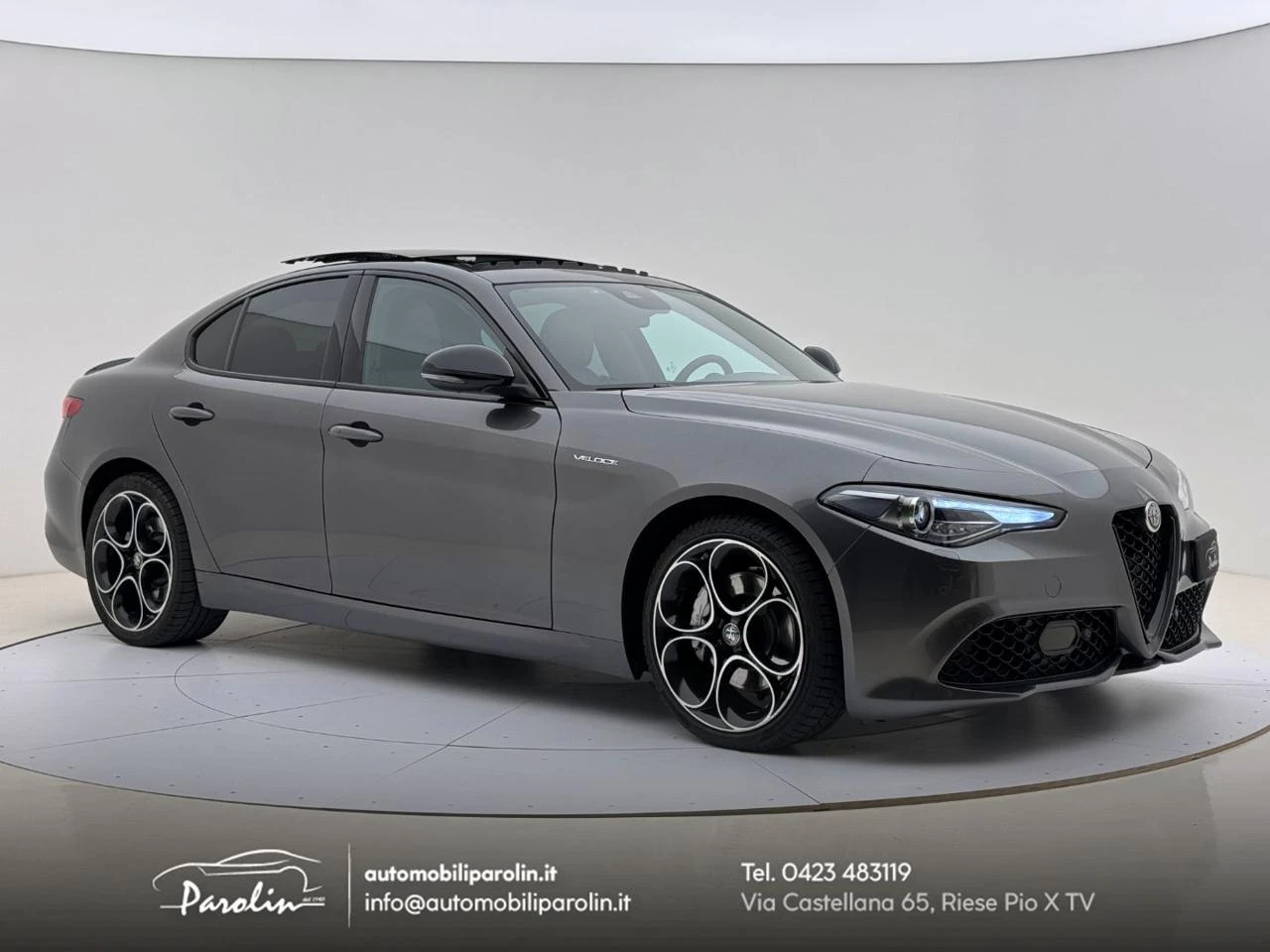 ALFA ROMEO Giulia 2.2 Turbodiesel 210 CV AT8 AWD Q4 Veloce Tetto - 4