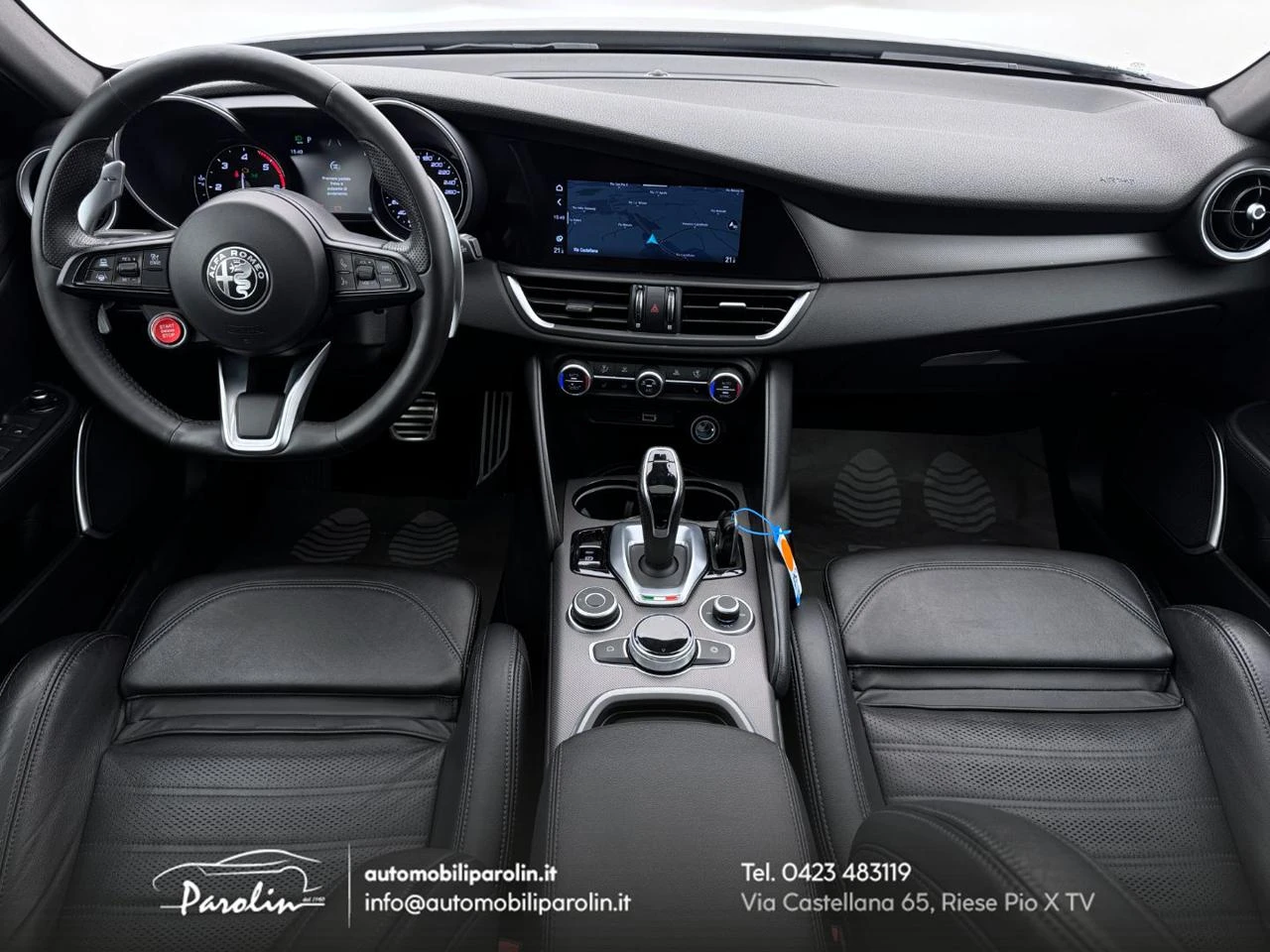 ALFA ROMEO Giulia 2.2 Turbodiesel 210 CV AT8 AWD Q4 Veloce Tetto - 19