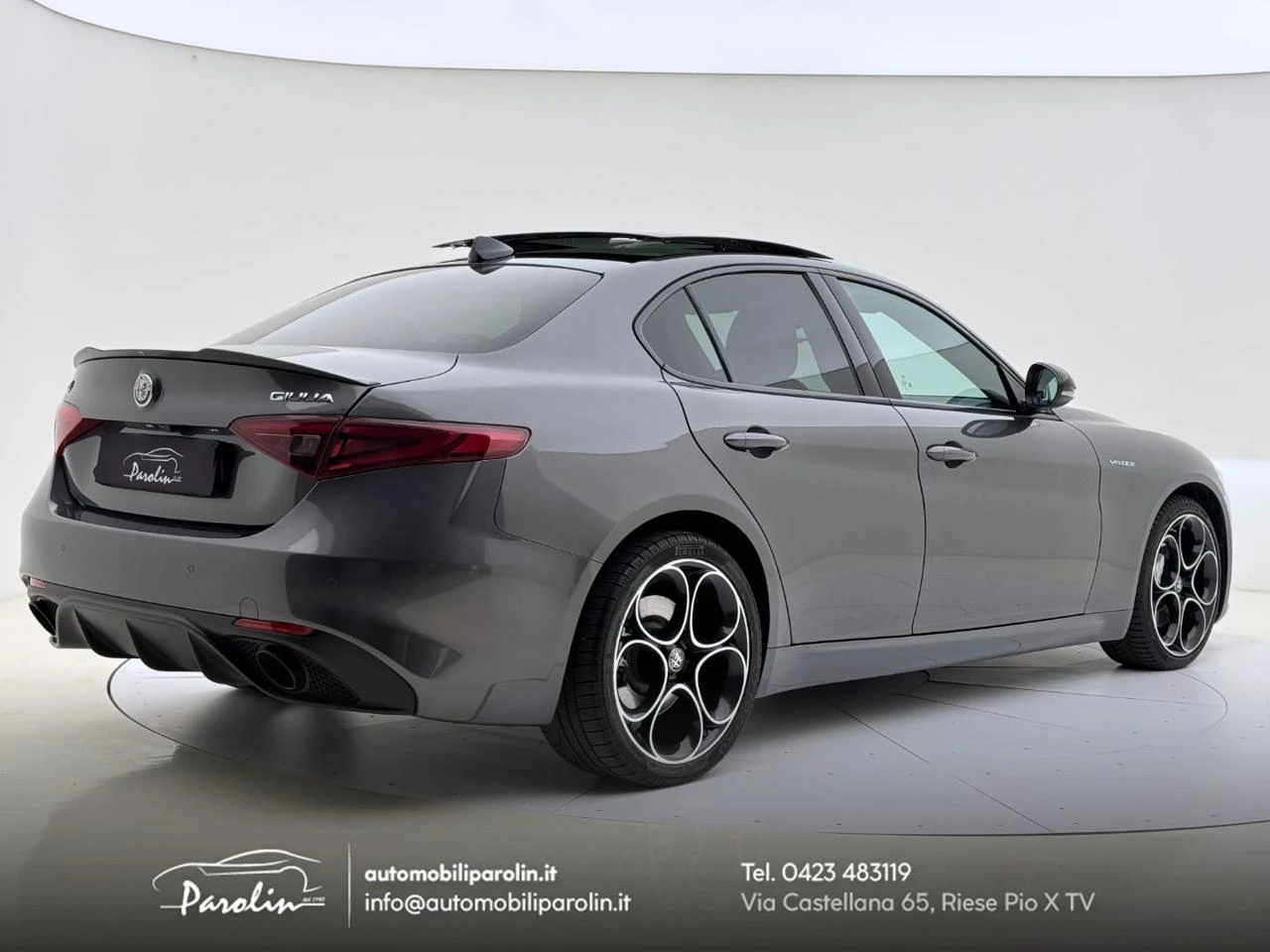 ALFA ROMEO Giulia 2.2 Turbodiesel 210 CV AT8 AWD Q4 Veloce Tetto - 5