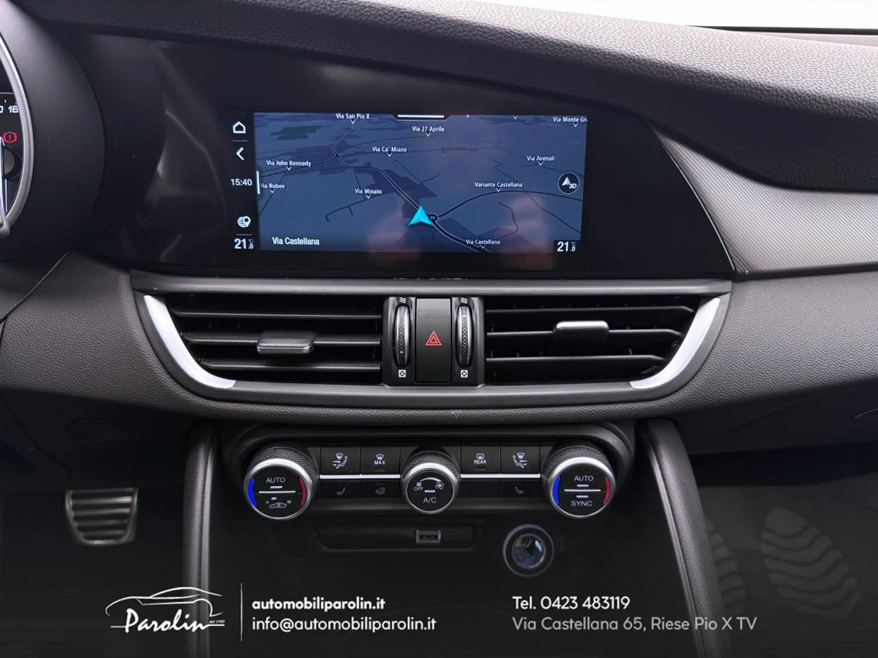 ALFA ROMEO Giulia 2.2 Turbodiesel 210 CV AT8 AWD Q4 Veloce Tetto - 28