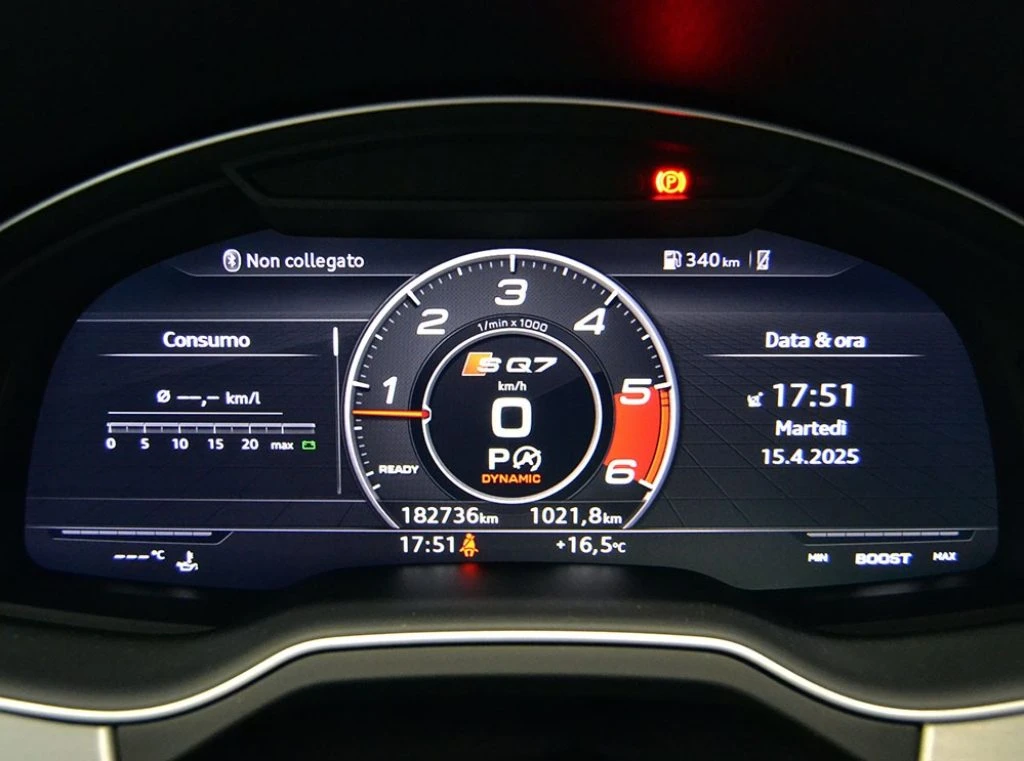 AUDI SQ7 4.0 V8 TDI quattro Carboceramica-Tetto-Bose-Iva Es - 17