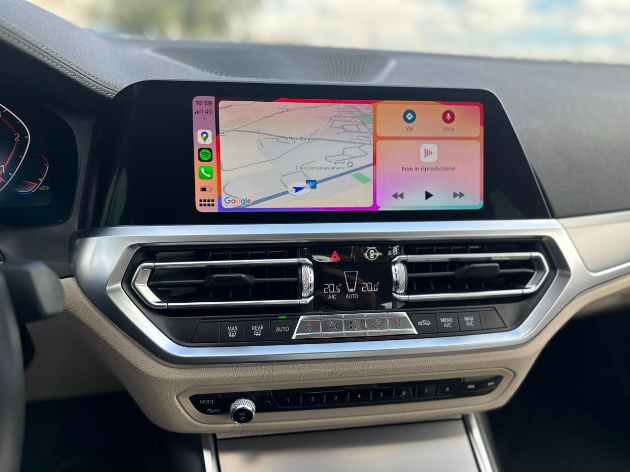 BMW 320 d 190cv Luxury (Pelle Beige/APP/Led/Navi/Retro) - 35