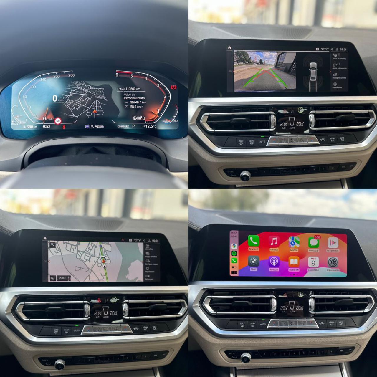 BMW 320 d 190cv Luxury (Pelle Beige/APP/Led/Navi/Retro) - 8