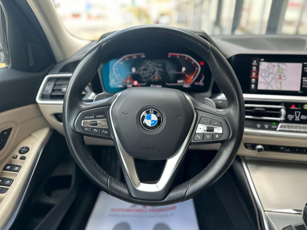 BMW 320 d 190cv Luxury (Pelle Beige/APP/Led/Navi/Retro) - 18