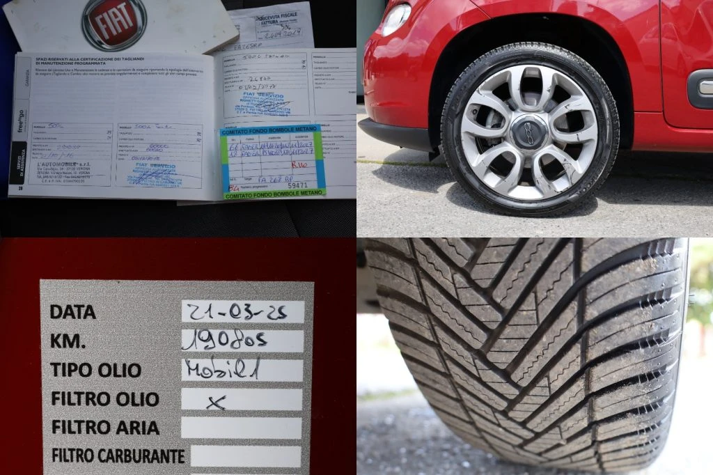 FIAT 500L Living 0.9 TwinAir Turbo Metano Lounge Tetto Navig - 15