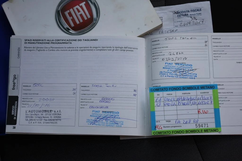 FIAT 500L Living 0.9 TwinAir Turbo Metano Lounge Tetto Navig - 115