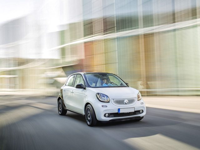 SMART ForFour Bianco pastello