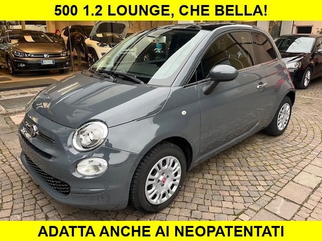 FIAT 500 Grigio pastello
