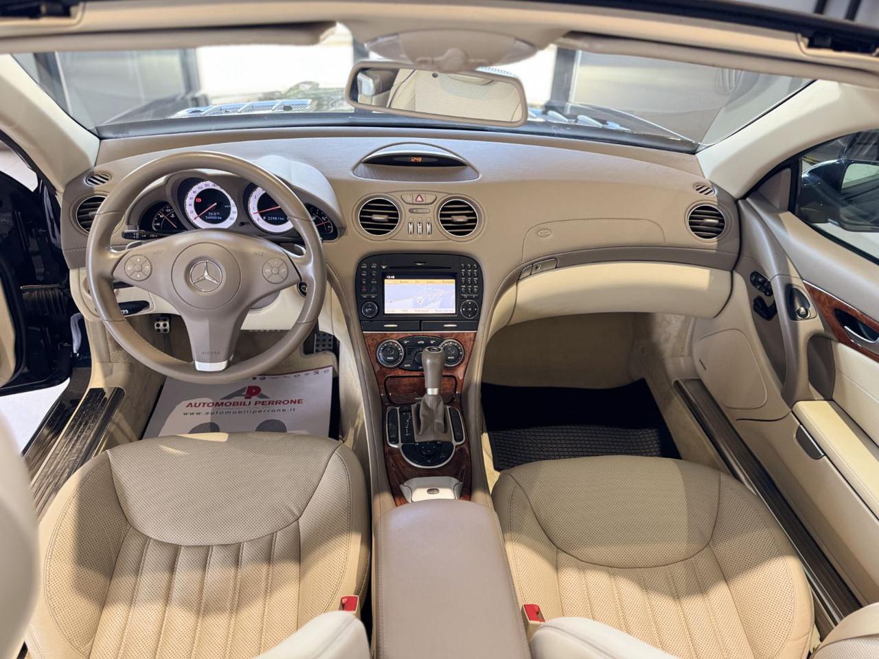 MERCEDES-BENZ SL 350 Roadster (55.000Km - Pelle Beige - FullOpt.) - 8