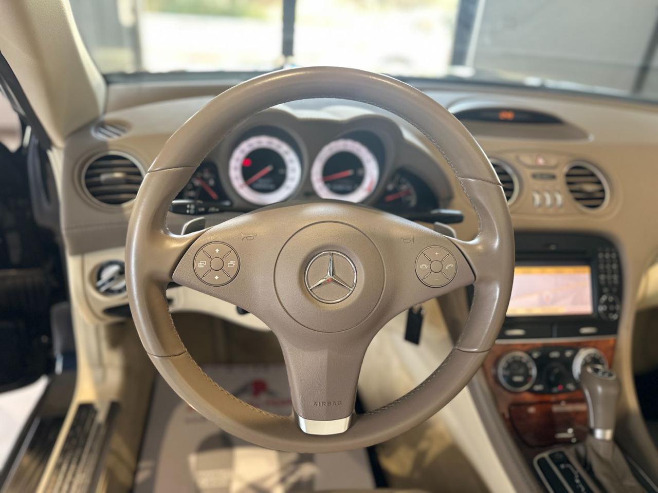 MERCEDES-BENZ SL 350 Roadster (55.000Km - Pelle Beige - FullOpt.) - 9