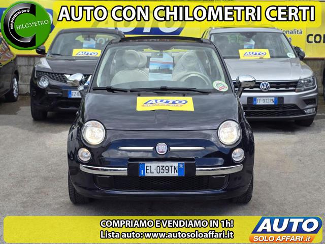 FIAT 500C Blu pastello