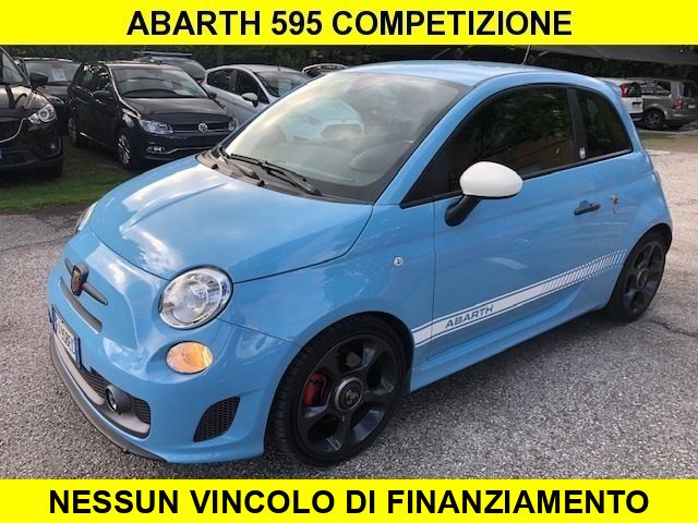 ABARTH 595 Azzurro pastello