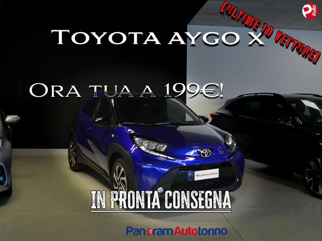 TOYOTA Aygo X BLU  TETTO NERO metallizzato