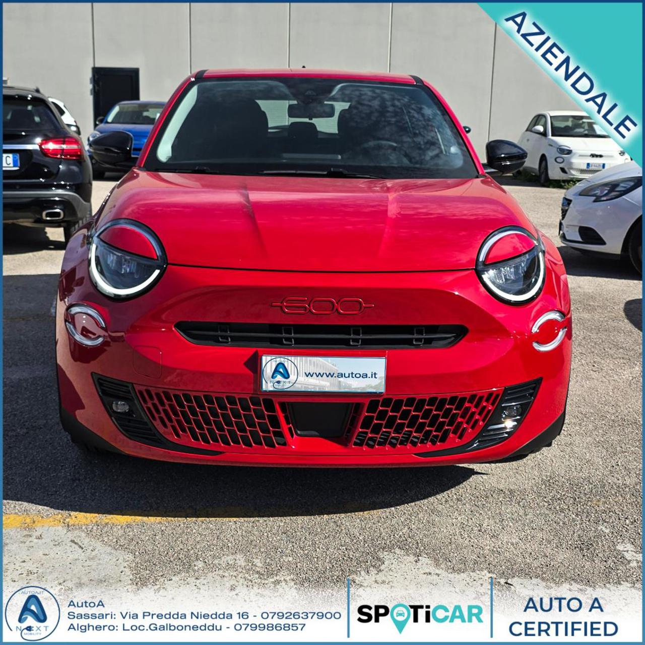 FIAT 600e Red - 2