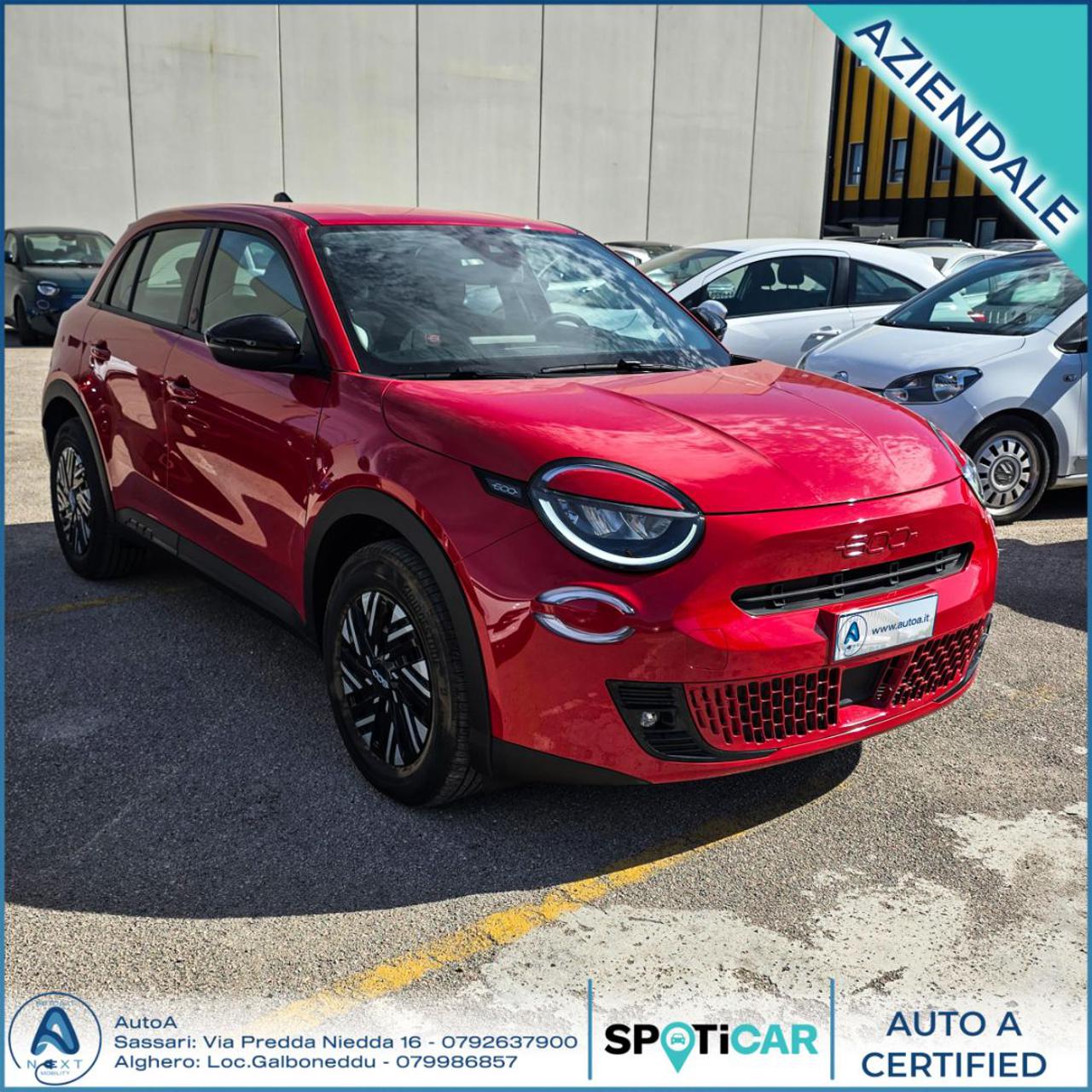 FIAT 600e Red - 3