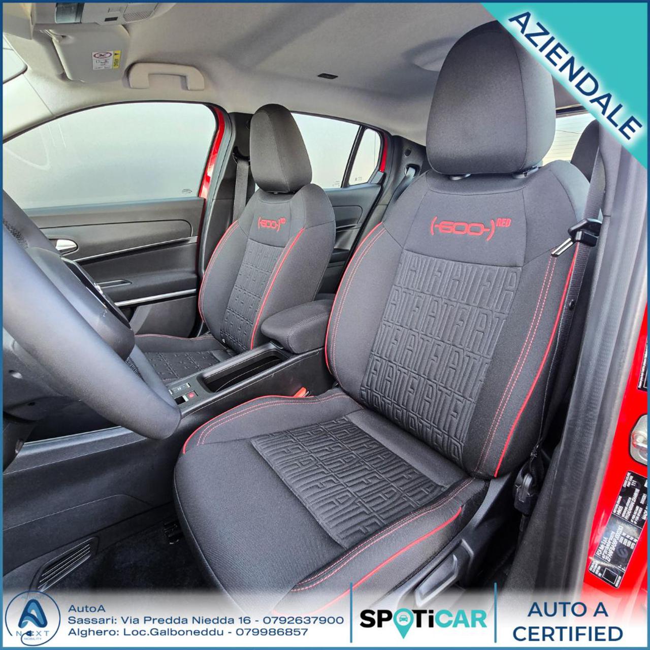 FIAT 600e Red - 16