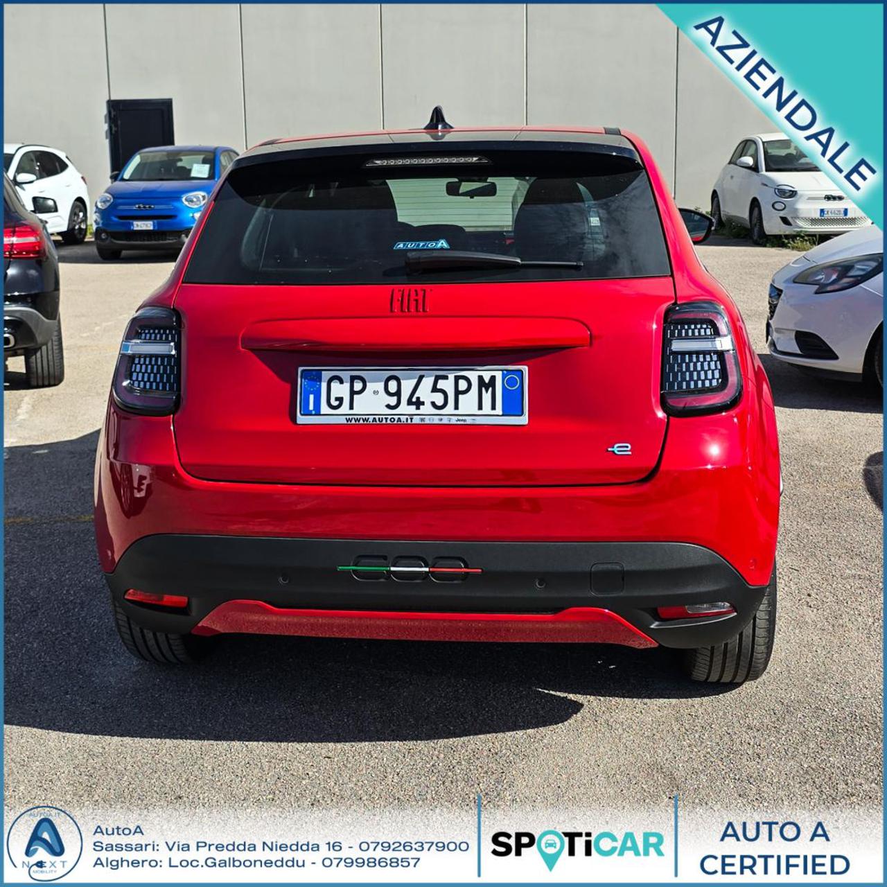 FIAT 600e Red - 5