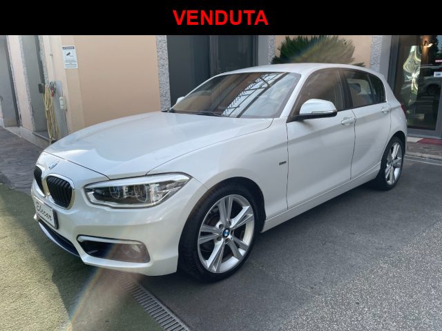 BMW 118 Bianco metallizzato