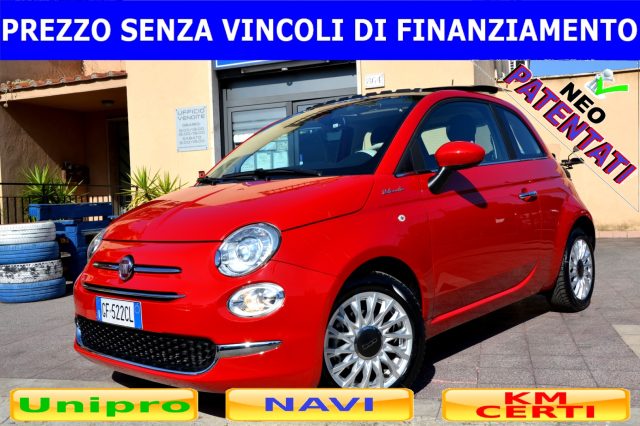 FIAT 500 Rosso pastello
