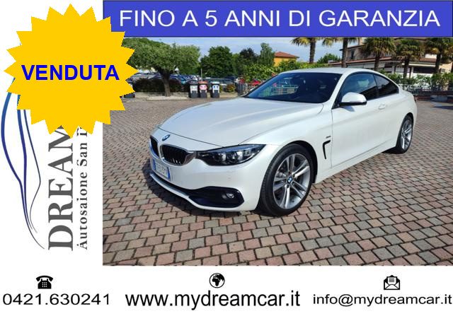 BMW 420 Bianco pastello
