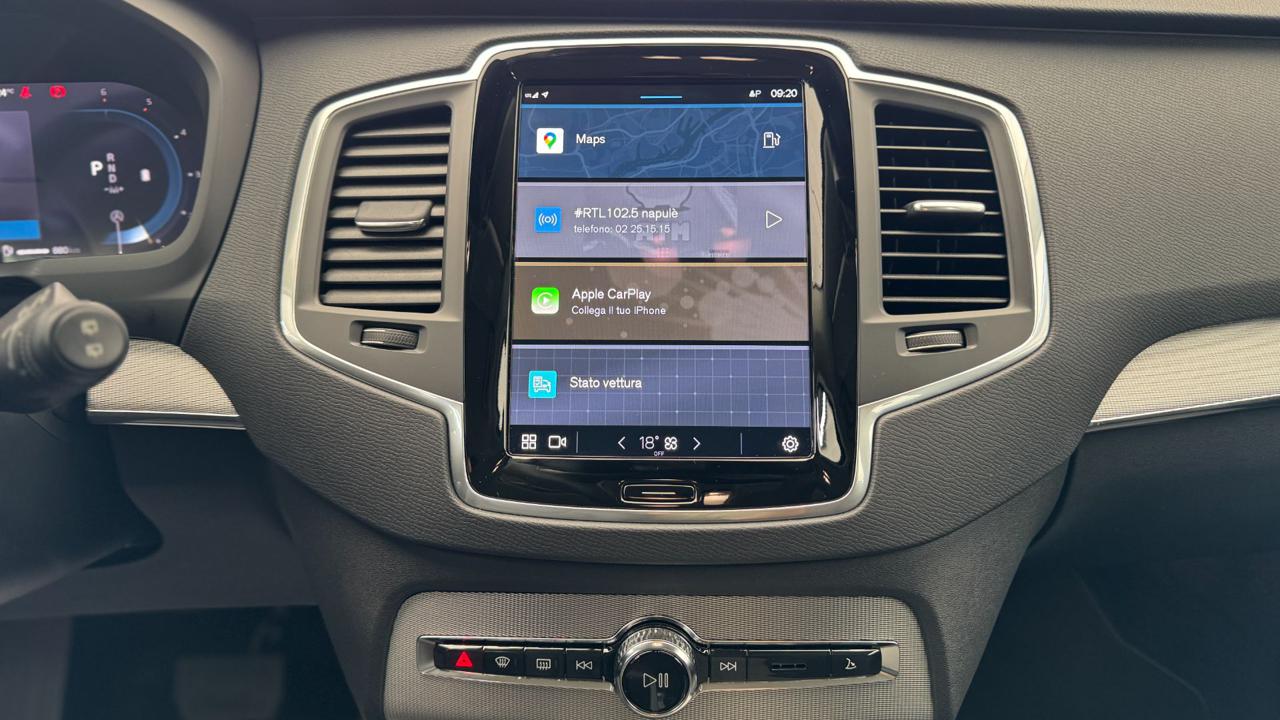VOLVO XC90 B5 (d) AWD 7 posti Core (Auto/Pelle/LED/App/Retro) - 22