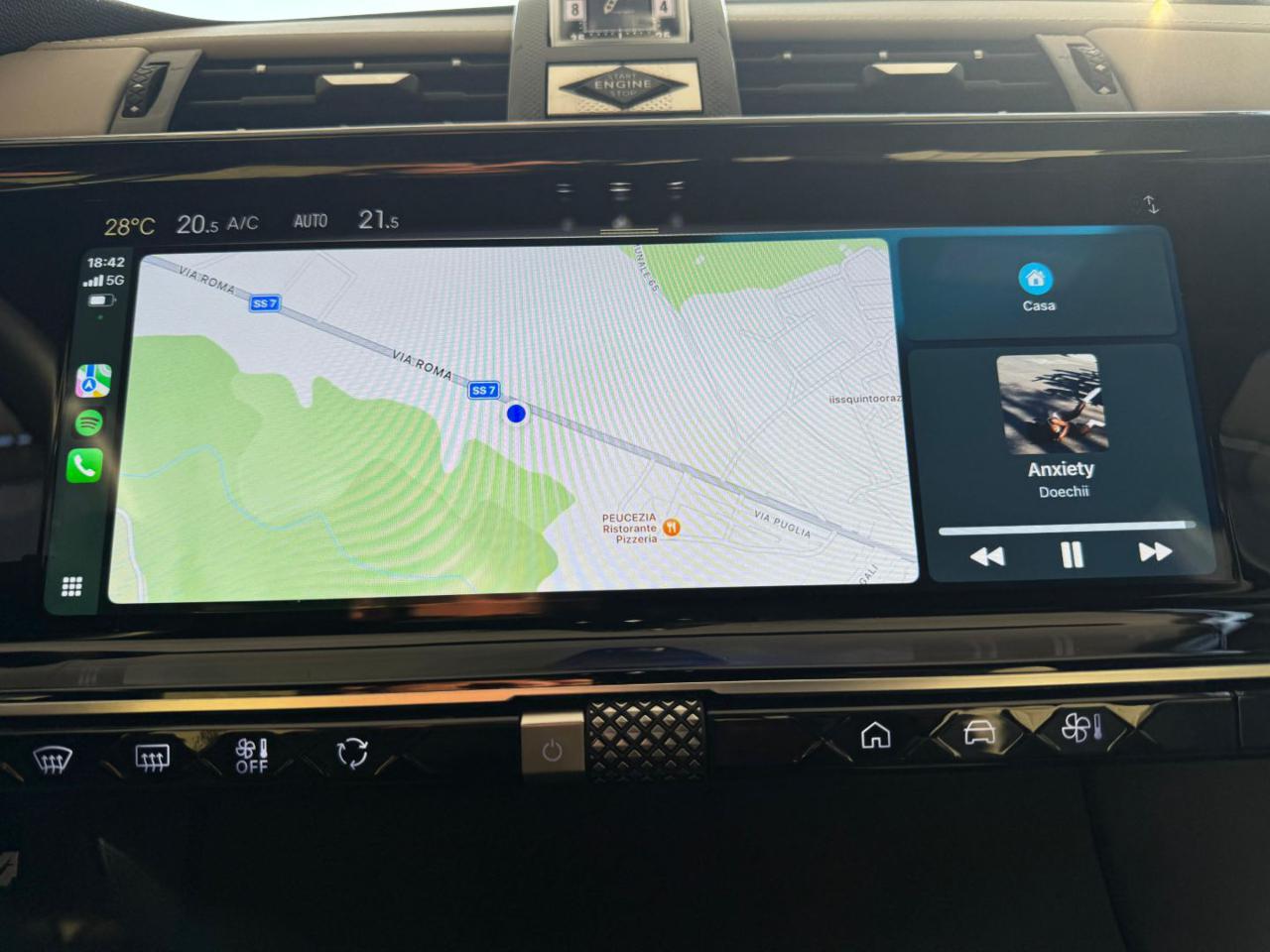 DS AUTOMOBILES DS 7 BlueHDi 130cv Esprit de Voyage (Pelle/Auto/APP) - 38