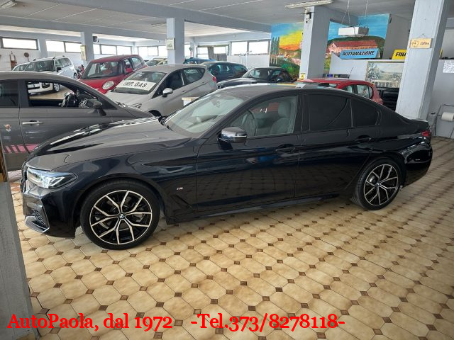 BMW 520 Blu metallizzato