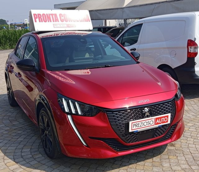 PEUGEOT 208 ROSSO ELIXIRE TETTO NERO metallizzato