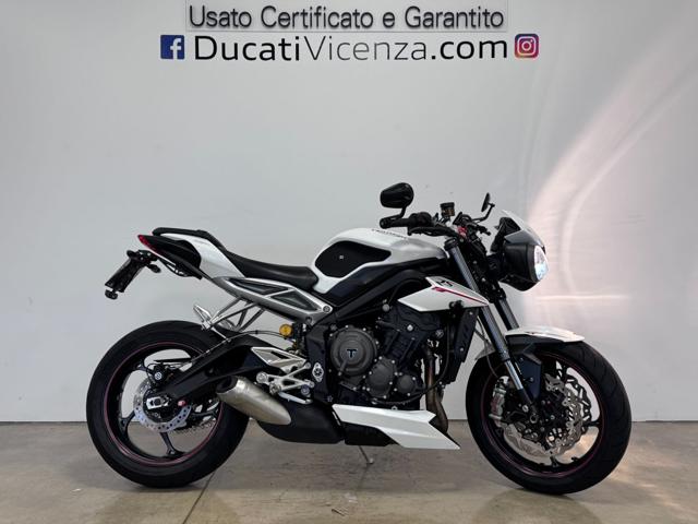 TRIUMPH Street Triple 765 Bianco metallizzato