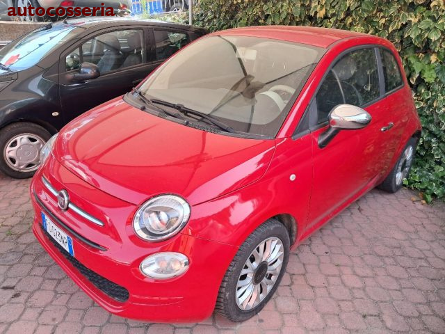 FIAT 500 Rosso pastello